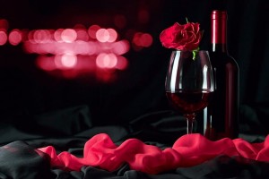 Rượu vang cho ngày valentine