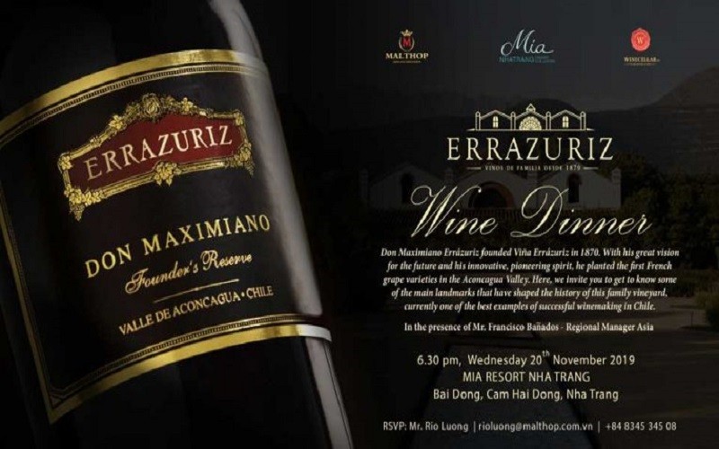 Vina Errazuriz Wine Tasting