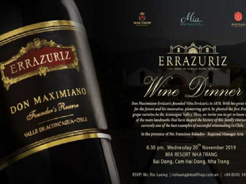 Vina Errazuriz Wine Tasting
