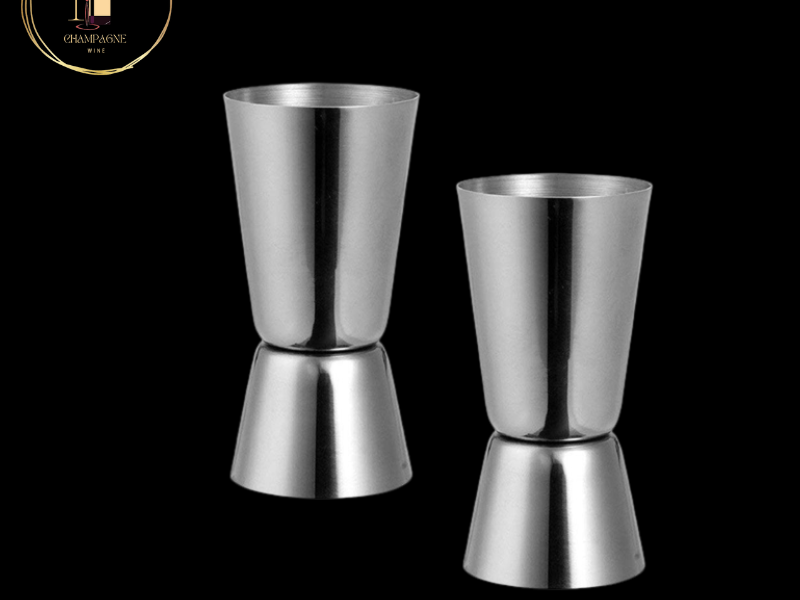 Ly pha chế rượu inox 2 đầu 25-50ml