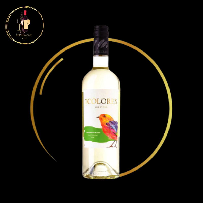 Vang trắng Chile 7Colores Sauvignon Blanc Varietal